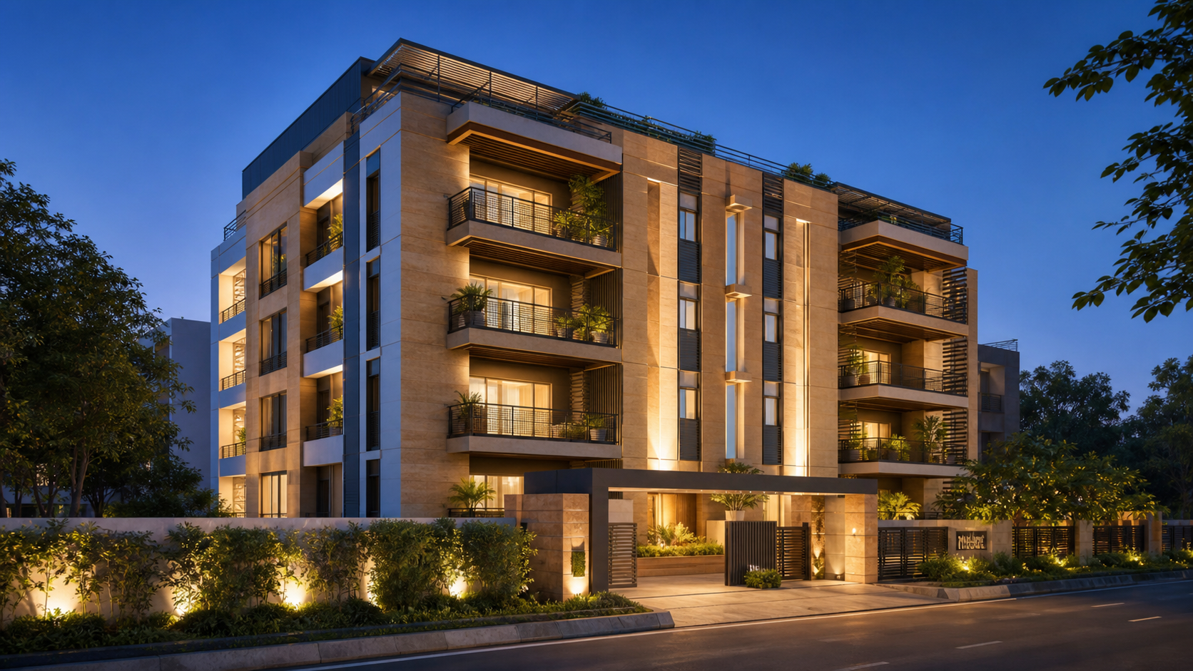 Contemporary residential construction